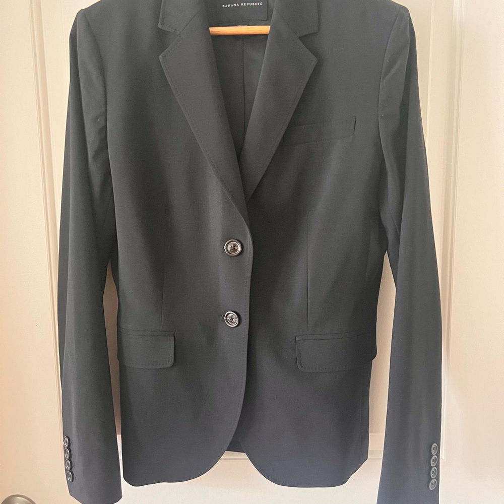 Banana Republic Classic Black Blazer